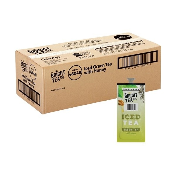 Lavazza Tea, Bright Tea Co, Green with Honey, Freshpack, MI, 100PK LAV48049 - main